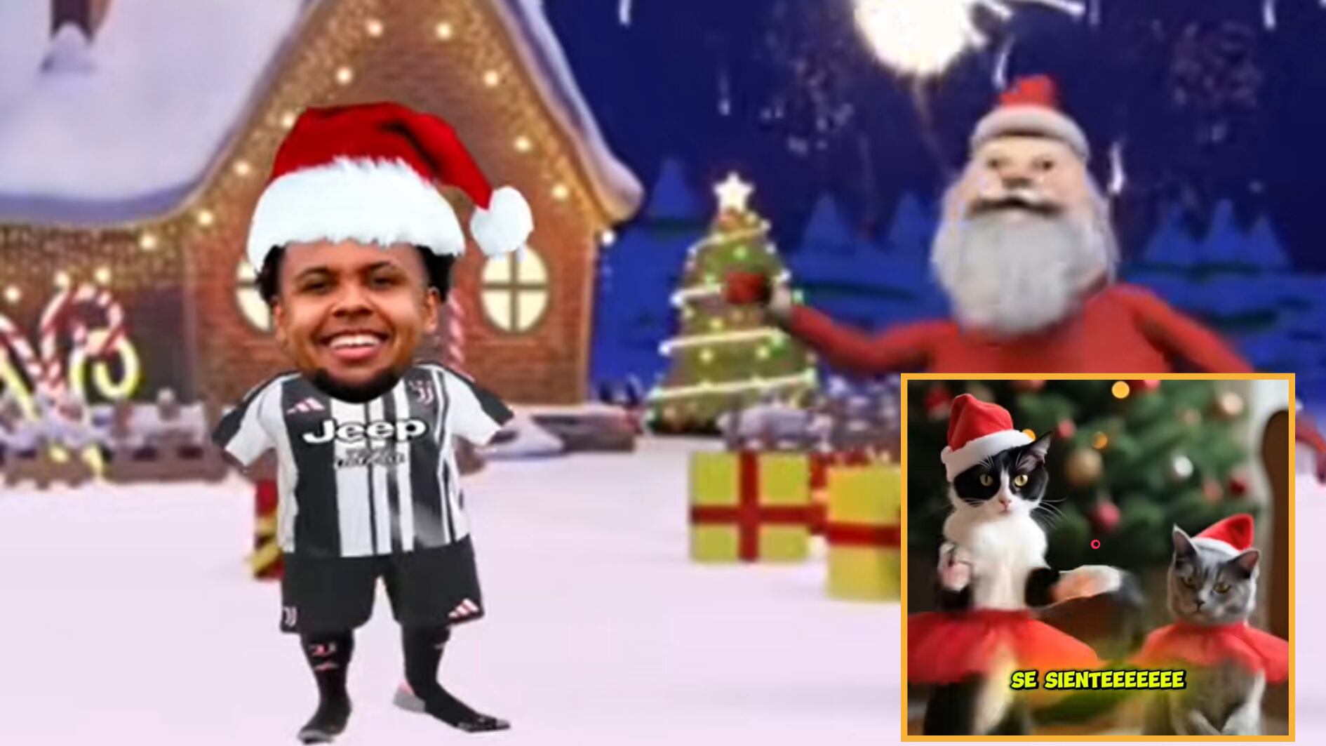 El mediocampista estadounidense Weston McKennie aparece en el video - crédito @juventus/IG