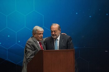 Carlos Slim y Andrés Manuel