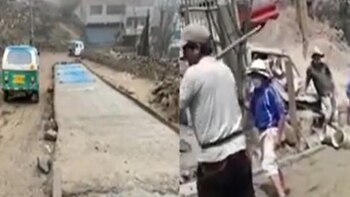 Vecinos construyen su propia pista y de manera insólita son multados por alcaldía de Villa María del Triunfo