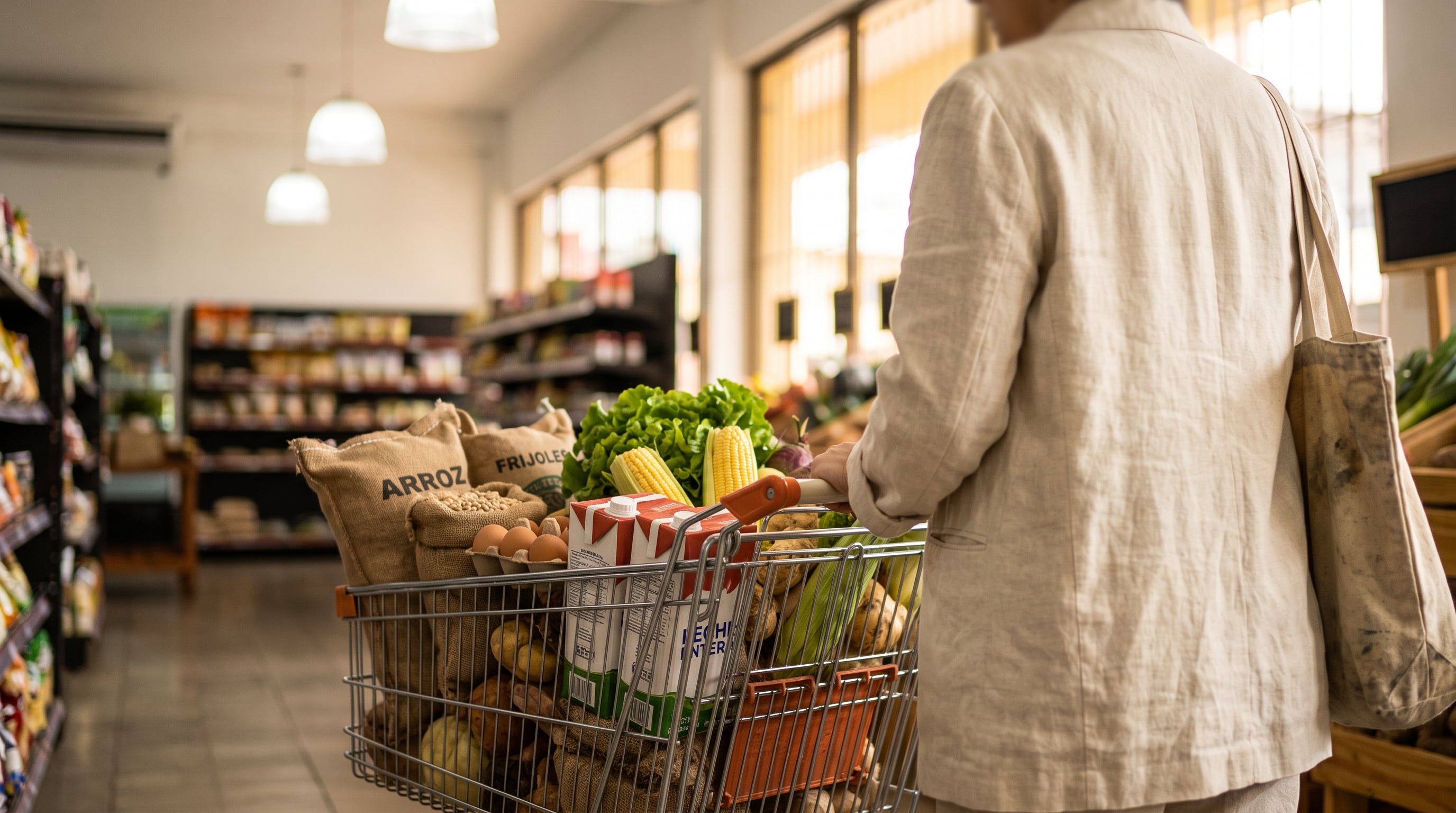 Las marcas PYME ganaron terreno en las góndolas debido a las diferencias de precio frente a las primeras marcas en alimentos básicos (Imagen Ilustrativa Infobae)