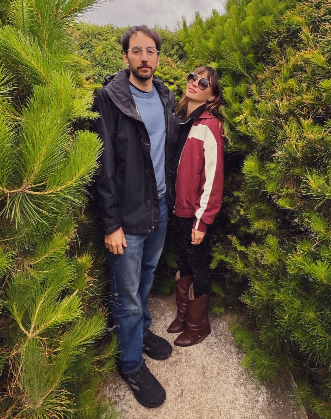 De cara a las fiestas de fin de año, la pareja decidió disfrutar de unos días en la Patagonia