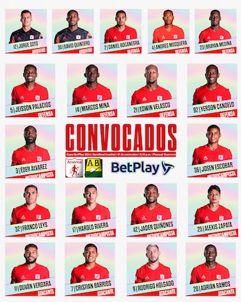 Estos son los convocados del