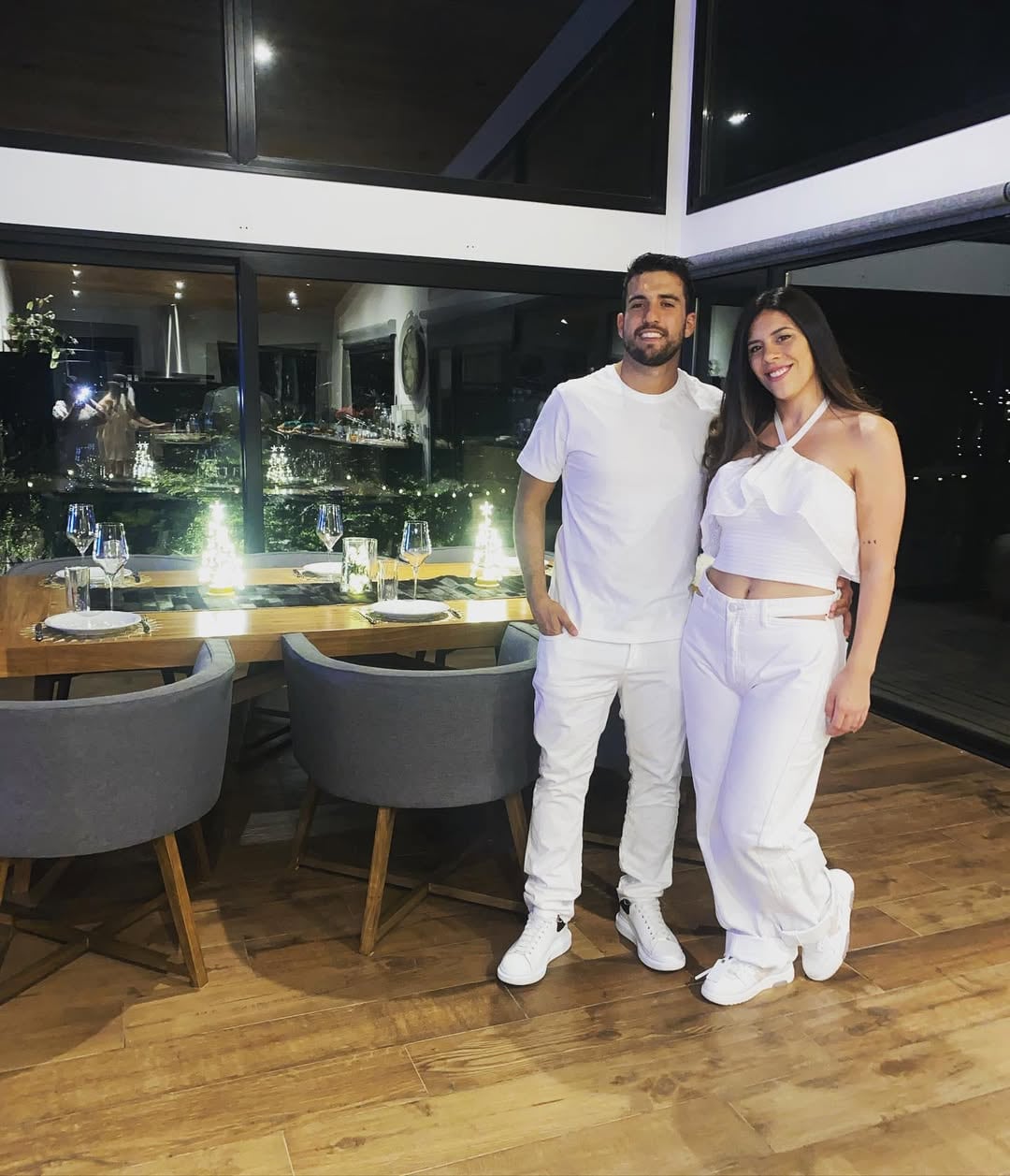 Ella mantiene un bajo perfil en las redes sociales