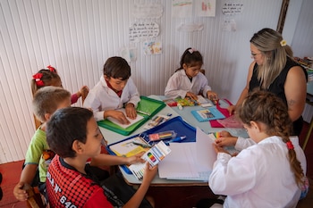 Escuelas rurales abiertas en vacaciones,