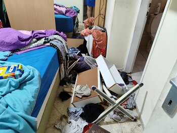 "Saqué algunas fotos de los