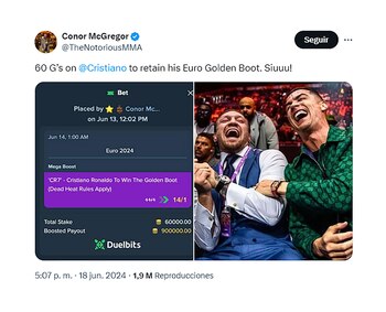 La apuesta fallida del luchador