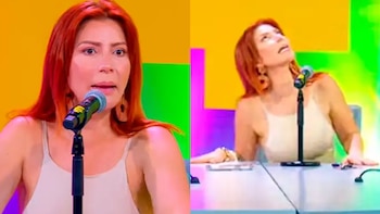 Milena Zárate pierde la calma por fuerte temblor de 6,1 durante transmisión en vivo: “Me muero”