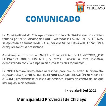 Municipalidad de Chiclayo