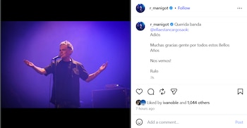 La publicación de Rodrigo Manigot superó los 1.000 likes y recibió mensajes de sorpresa, agradecimiento y apoyo de los seguidores