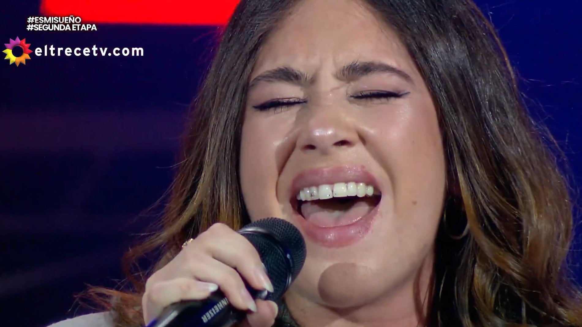 María Mirabile eligió la canción 'I’m Not the Only One' de Sam Smith y conquistó a todos los jurados del programa