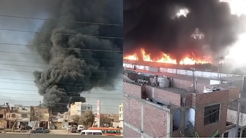 Reportan incendio de gran magnitud