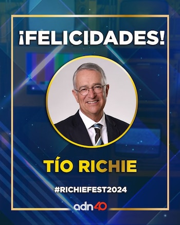 Felicitaciones para el 'tío Richie'.