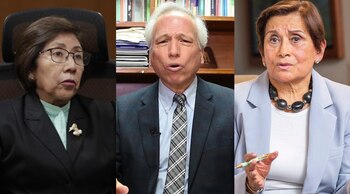 Imelda Tumialán, Aldo Vásquez e