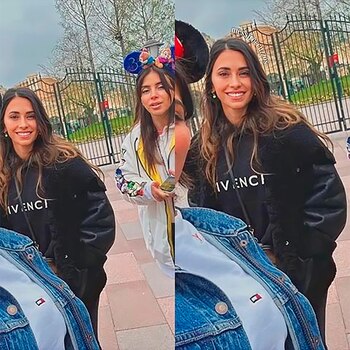 Antonela Roccuzzo también estuvo presente