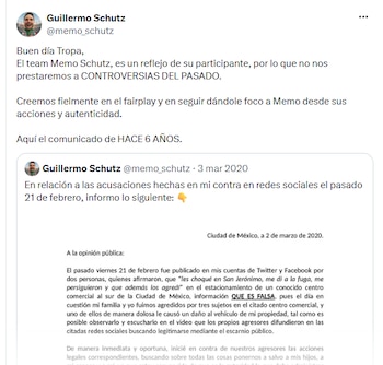 El equipo de comunicación del periodista deportivo de TUDN señaló que no participará en controversias del pasado
(RS)