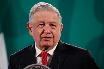 El presidente de México, Andrés