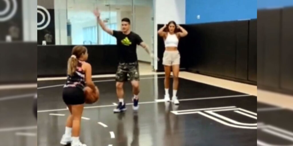 A pesar de estar separados, James Rodríguez y Daniela Ospina comparten un partido de baloncesto junto a su hija Salomé - Infobae