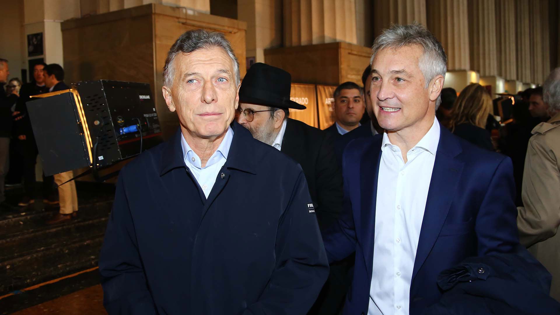 Mauricio Macri y Fernando De Andreis (Catriel Bordoni)