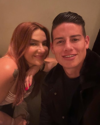 El apoyo familiar se hizo visible con el mensaje de la madre de James, Pilar Rubio, quien acompañó a su hijo y a su nieta tras la eliminación - crédito @marjajua14/ Instagram