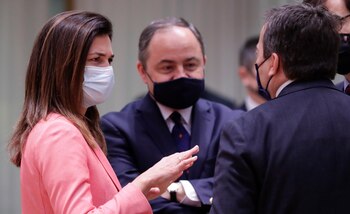 La ministra húngara de Justicia,