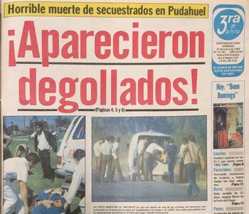 Portada de diario La Tercera