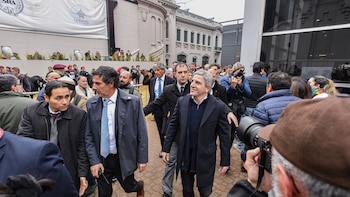 Luis toto Caputo La Rural