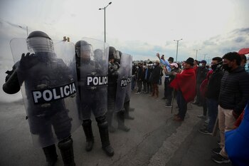 Miembros de la policía de