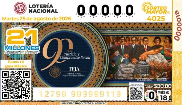 Lotería Nacional.