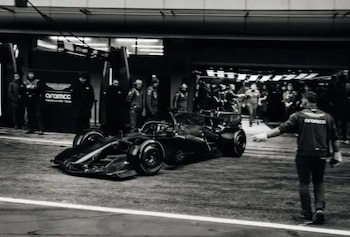 El monoplaza de Aston Martin