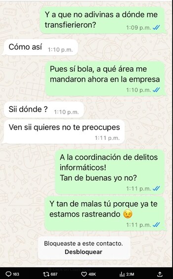 Catalina Alba dejó en evidencia