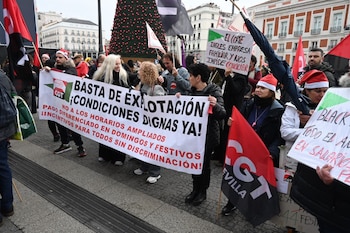 Trabajadores de El Corte Inglés,