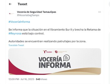 El ataque armado sucedió en