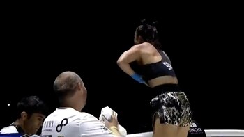 Noqueó a su rival y