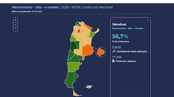 El Gobierno presentó el nuevo mapa digital de distribución y aplicación de vacunas