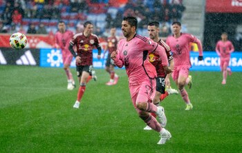 Luis Suárez del Inter Miami aparece entre los primeros lugares de la tabla de goleadores (EFE/ Ángel Colmenares)