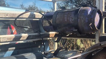 Una garrafa conectada directamente a