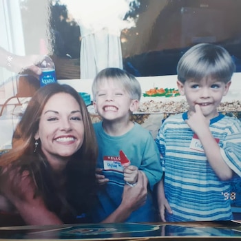 Melanie Wright, madre de los