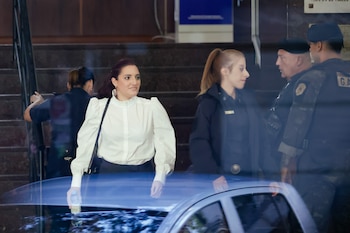 Jana ingresó al Tribunal pasado