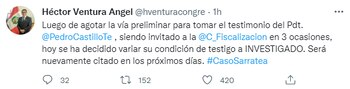 Héctor Ventura anunció que se