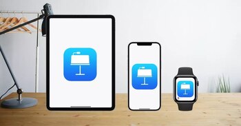 Aplicación Keynote de Apple. (La