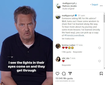 "Veo las luces en sus