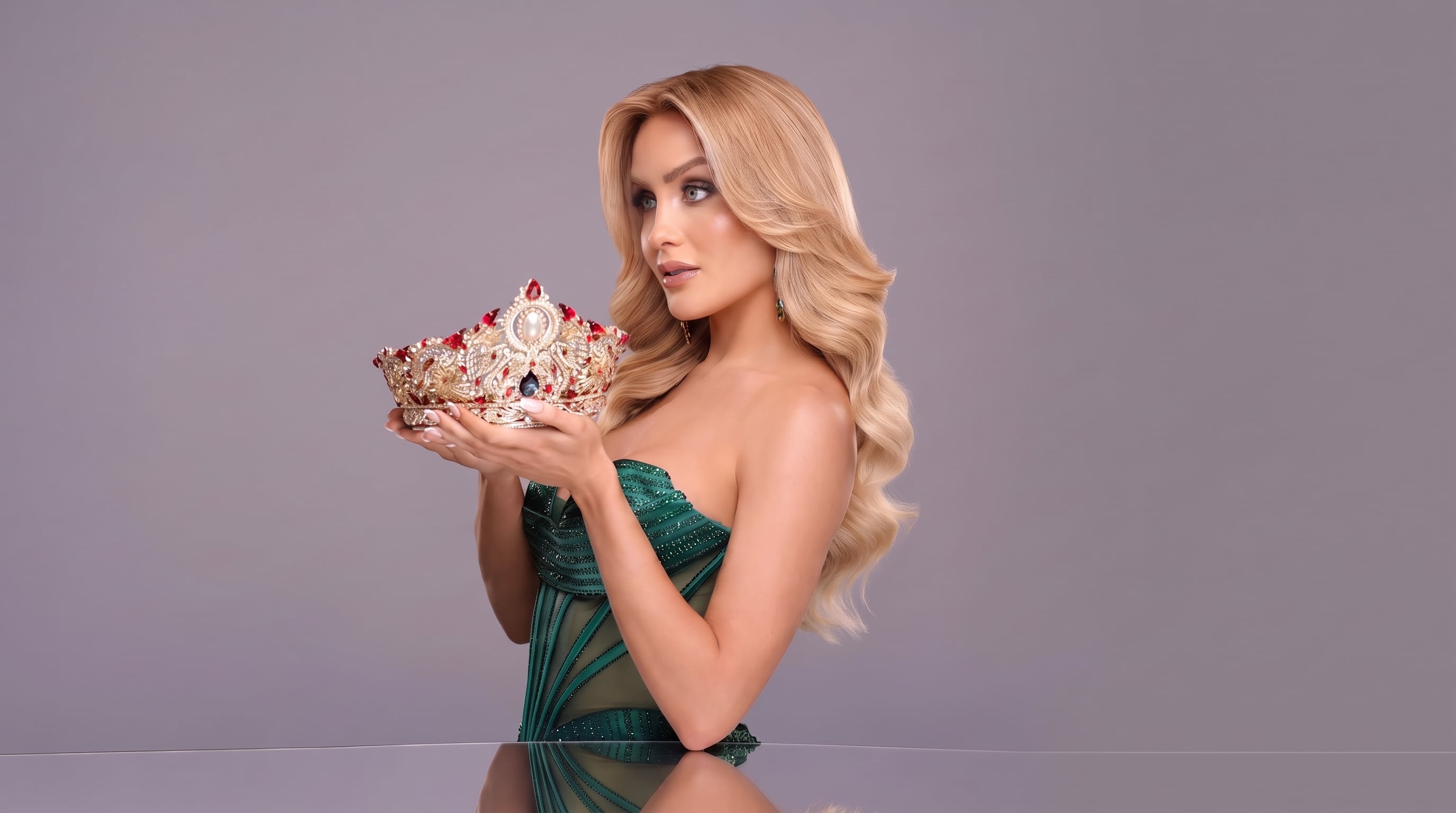 La representante de Cuba en Miss Universe 2026 afirmó que la interrupción de telefonía e internet dejó a familias sin contacto y reclamó explicaciones por el deterioro de los servicios estatales. (Imagen cortesía Mia Dio)