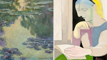 "Nymphéas" de Monet y “La