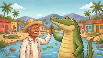 De cazadores a guardianes: el pueblo de Oaxaca que convirtió a 300 cocodrilos en aliados del turismo