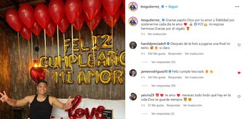 Cumpleaños de Teófilo Gutiérrez