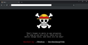 Ejemplo de un sitio web