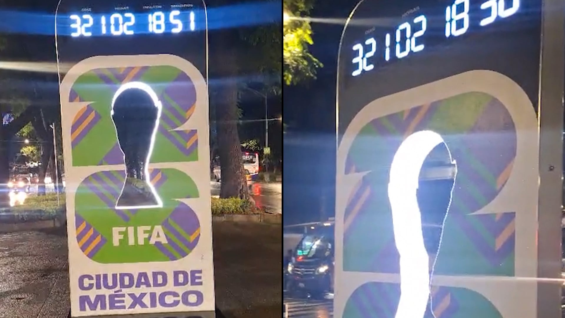 Reabren reloj de cuenta regresiva tras permanecer cerrado por vandalismo Crédito: Infobae México