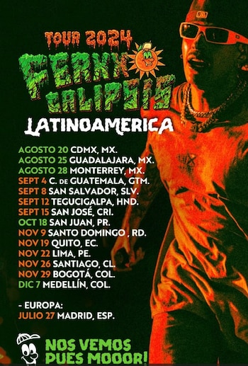 Afiche de la gira de