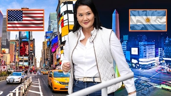 Las ciudades de EE. UU. y Argentina donde Keiko Fujimori obtuvo más votos y que fueron clave para su victoria