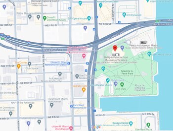 Mapa de apoyo para llegar